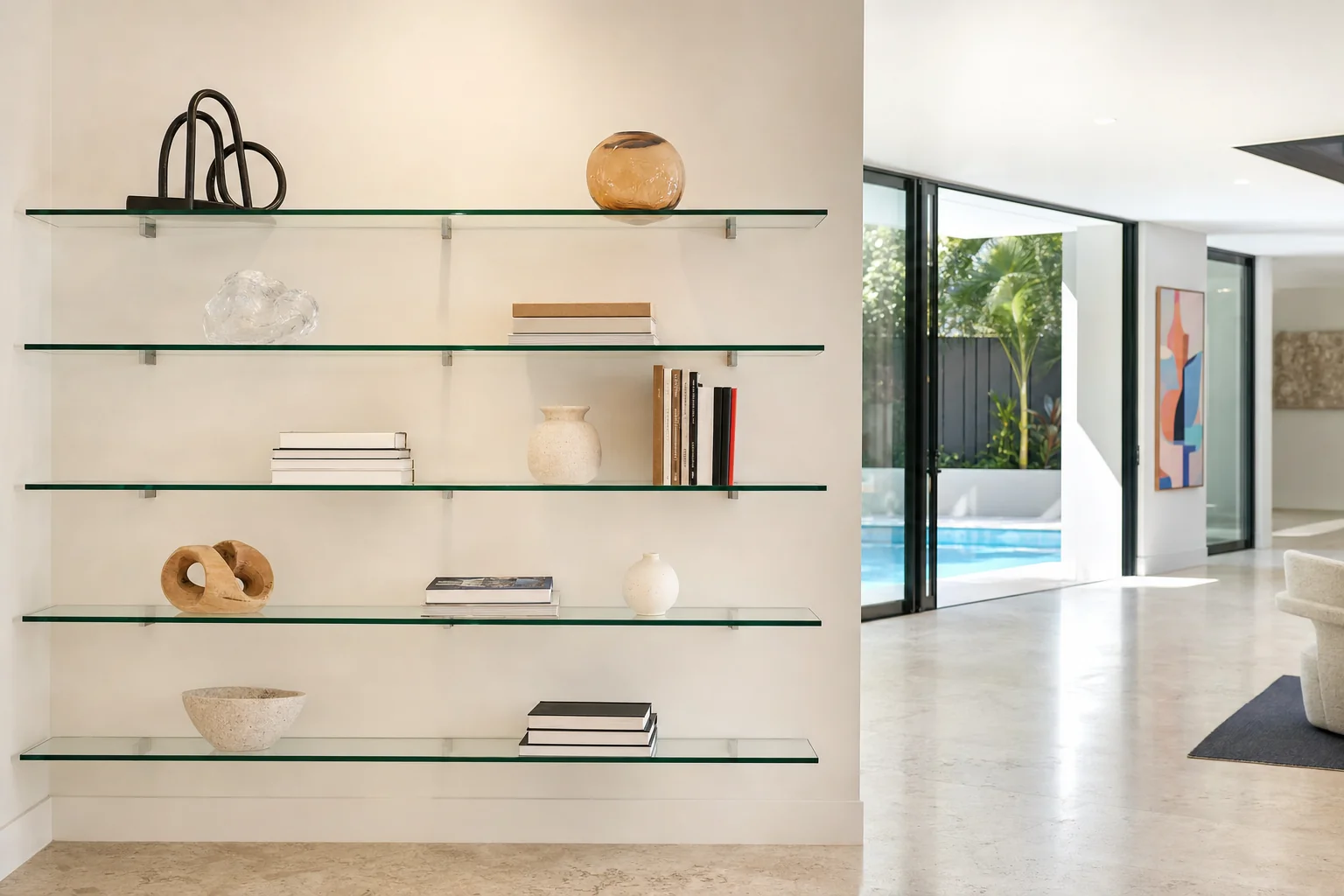 Glass Shelving