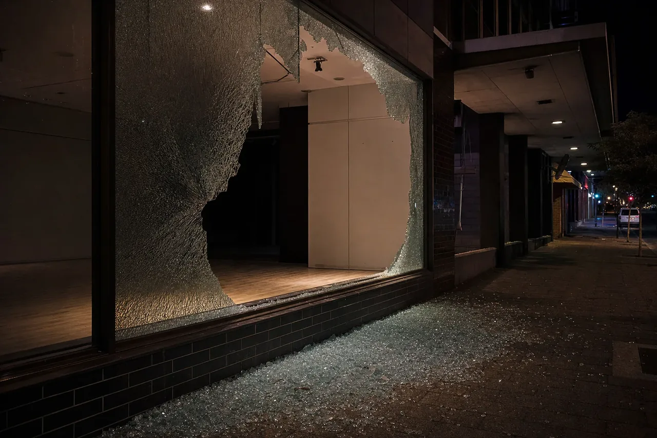 Smashed Shopfronts