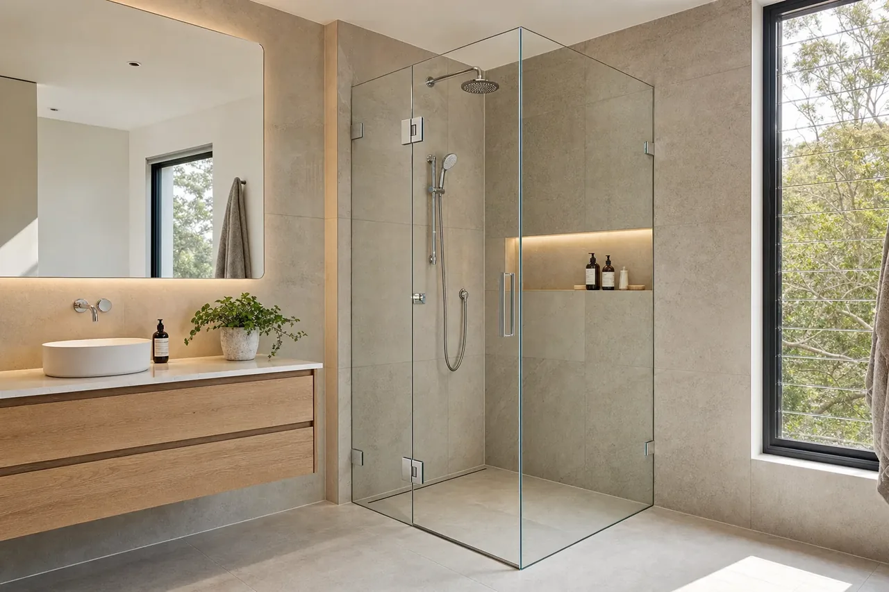 Frameless Shower Screens in Perth
